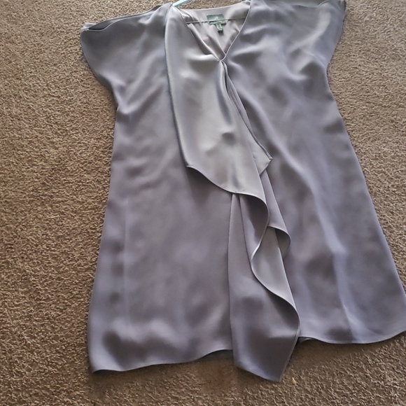 Adrianna Papell draped front shift dress size 10 - Picture 5 of 5